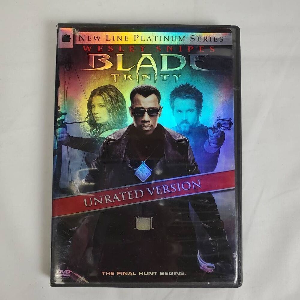 Blade: Trinity (DVD, Unrated Version, 2004)